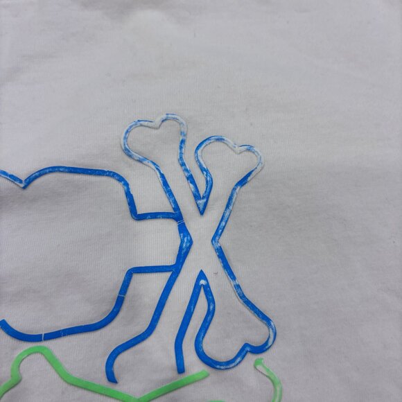 Psycho Bunny Rodman T-Shirt Men's Graphic Print Short Sleeve Size 5 Large White - Picture 5 of 11